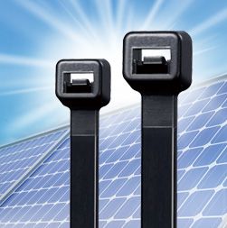 最高のものがやってくる：太陽光発電におけるワイヤーマネジメントのためのソーラーケーブルタイとファスナー - ポリアミド12（ソーラー/太陽光発電）ケーブルタイ